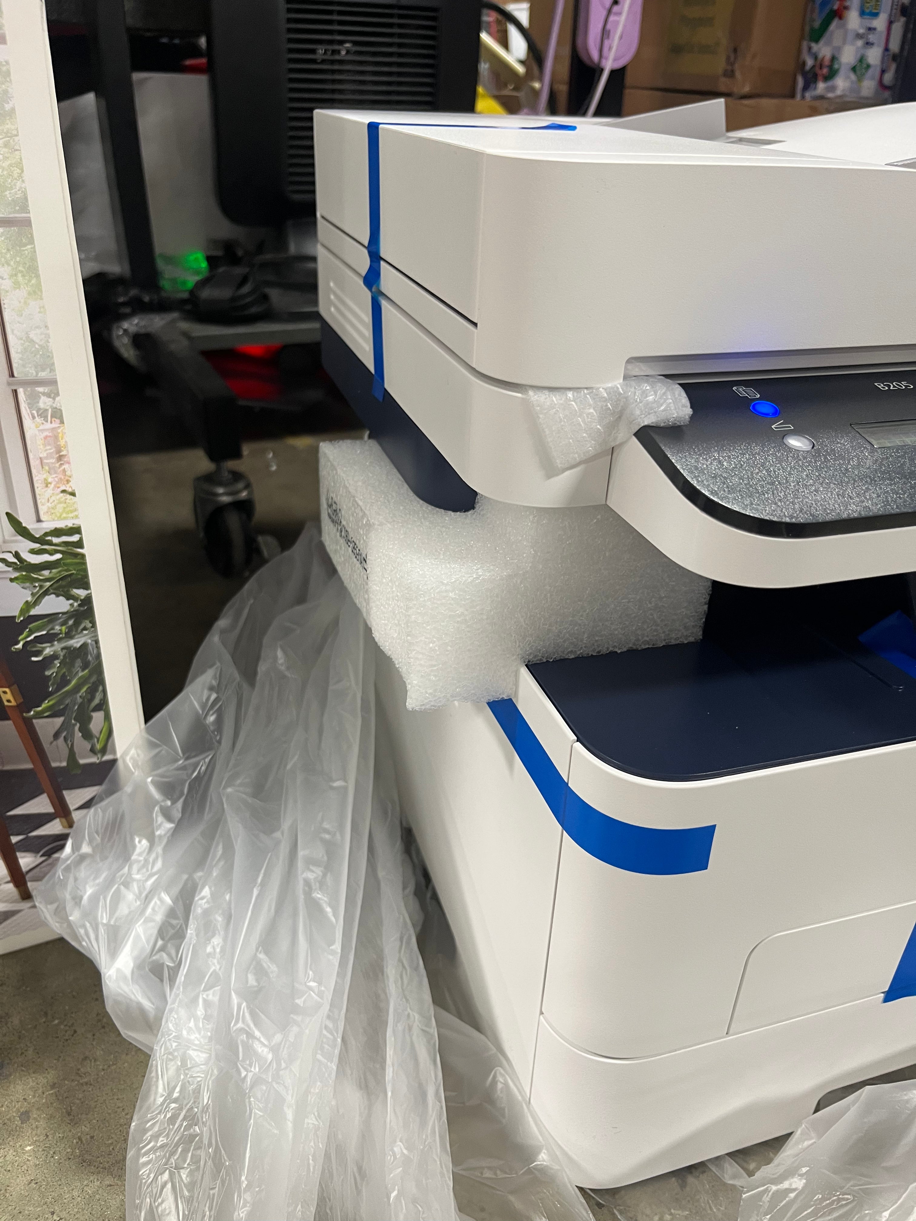Monochrome Multifunction Printer, White