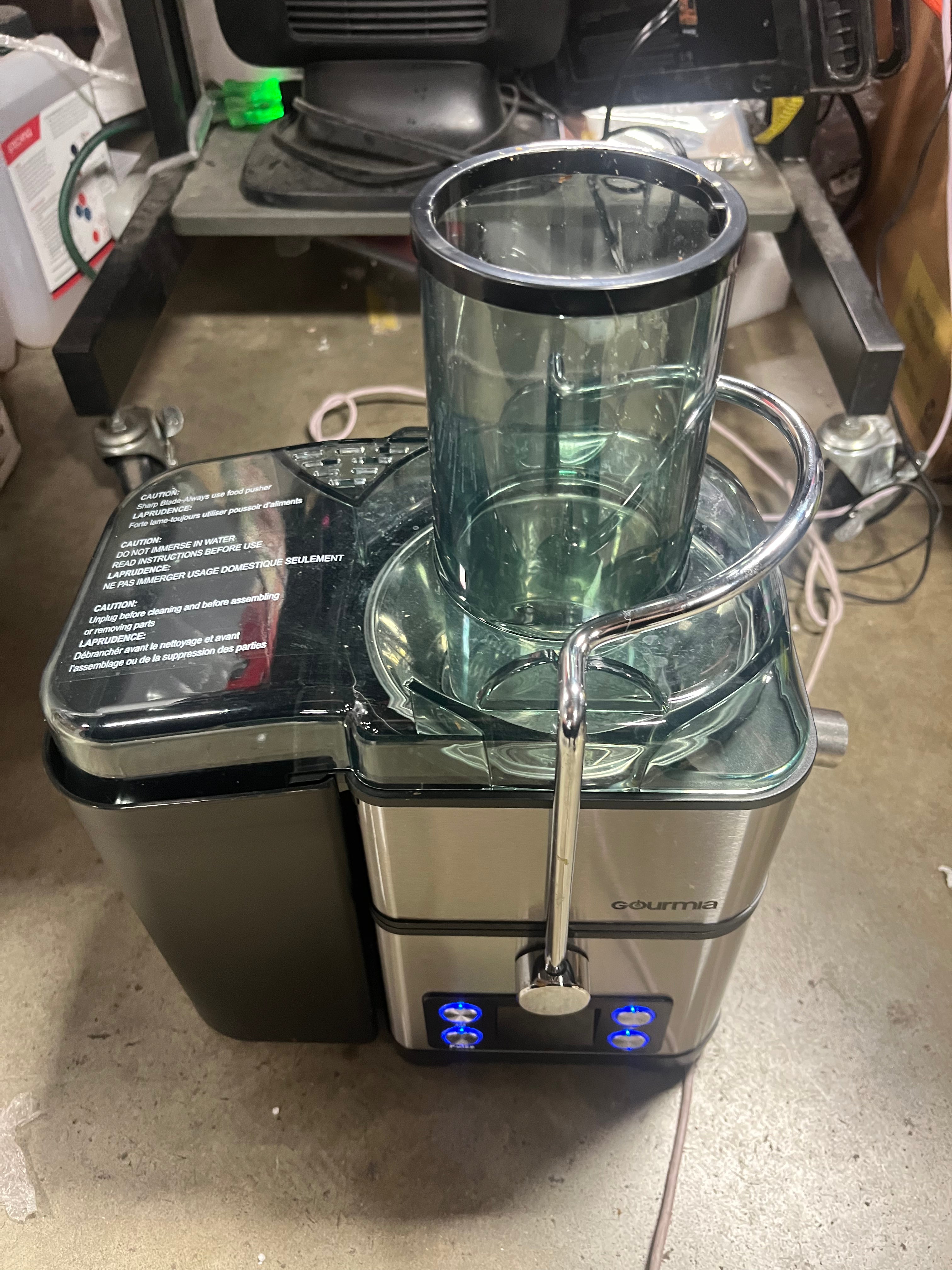 6 Speed Wide Mouth Juice Extraction with Self-Clean: Stainless Steel Juicer, Dishwasher-Safe Parts