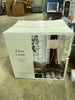 Oak Wood Tripod Floor Lamp Dark Brown