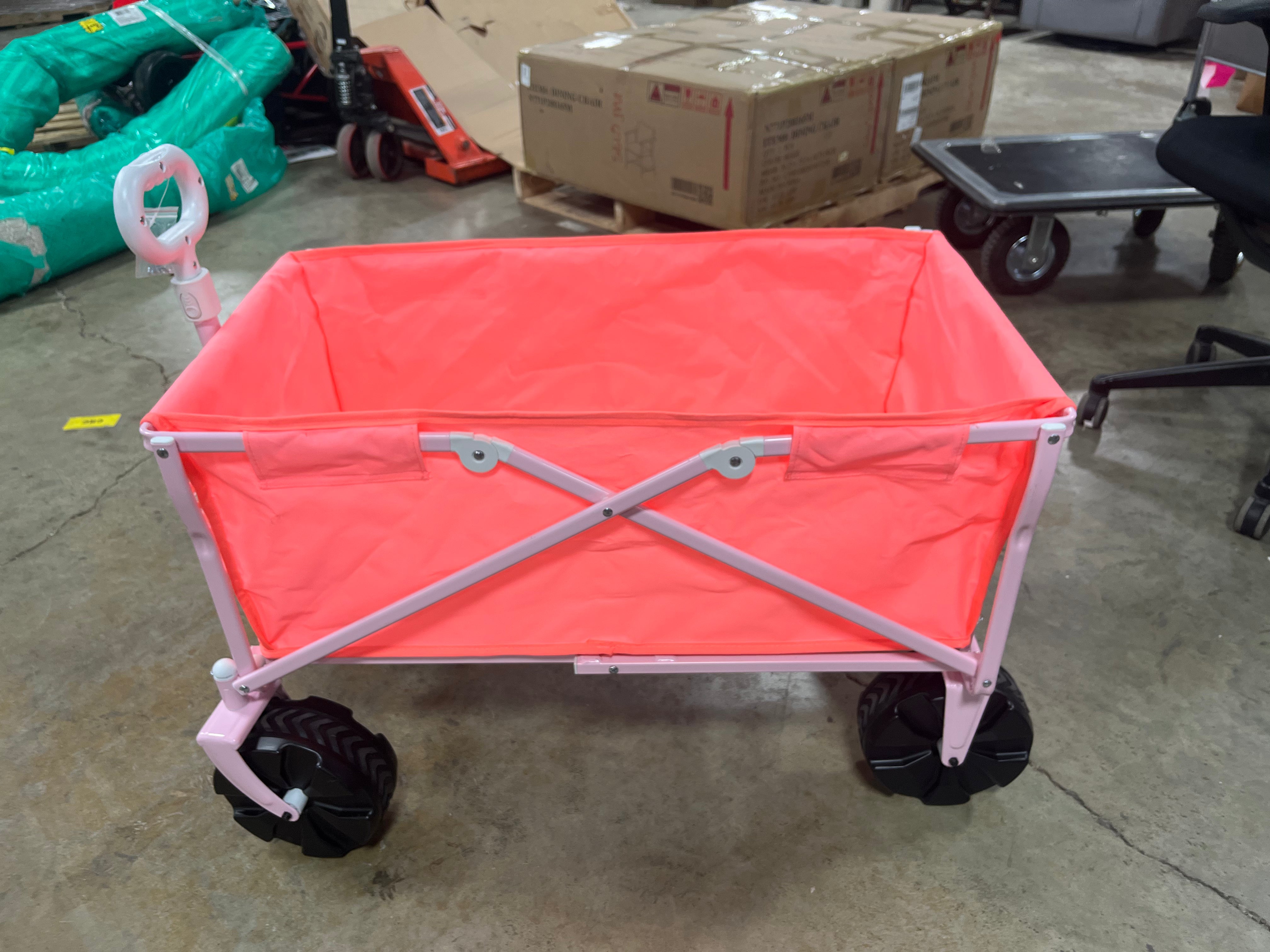 Flat Folding Wagon without Cargo Net