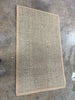 Natural Fiber Collection Accent Rug - 3' x 5', Natural & Beige, Border Basketweave Seagrass Design, Easy Care, Ideal for High Traffic Areas