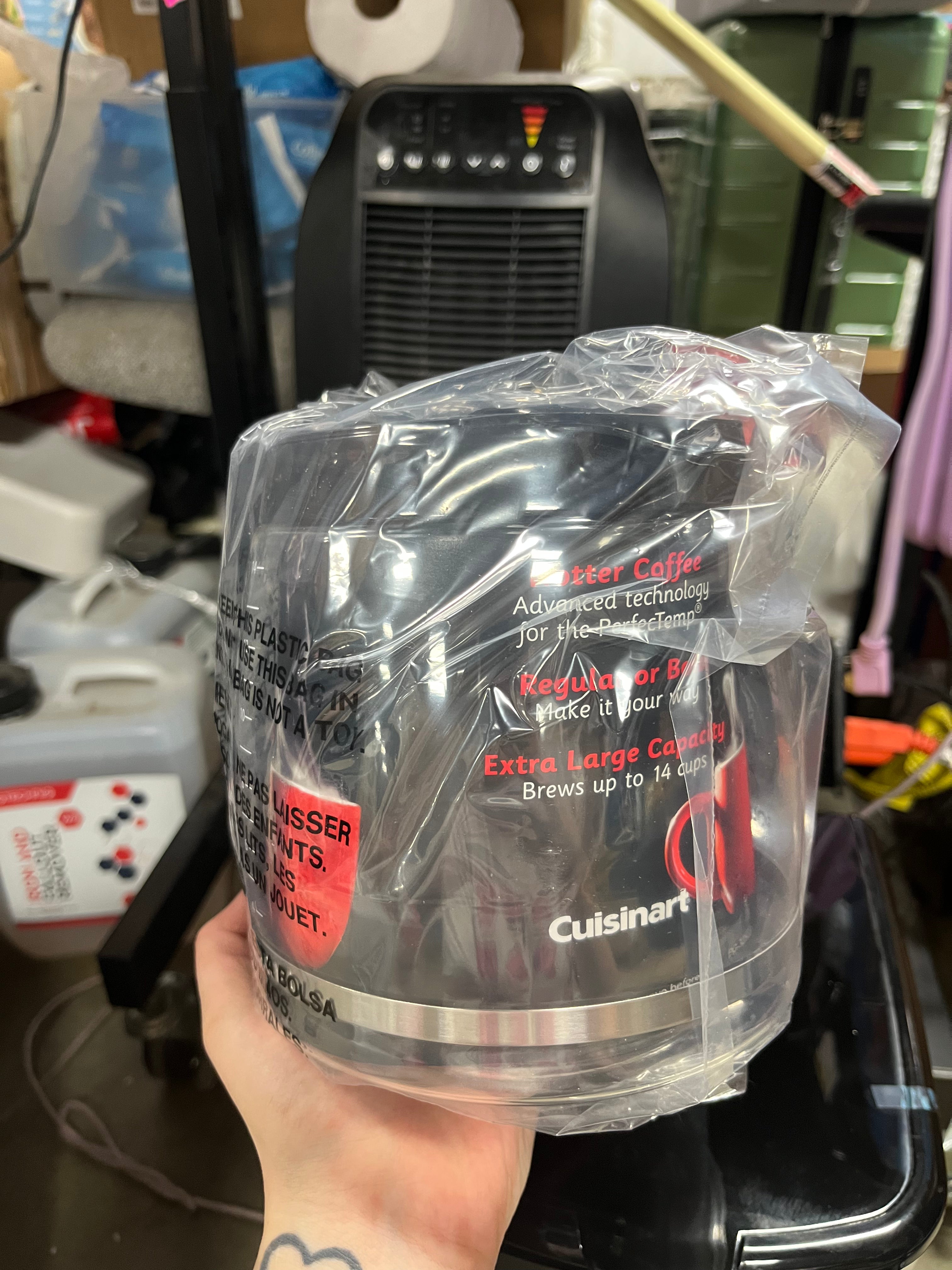 14 Cup Programmable Coffeemaker Stainless Steel