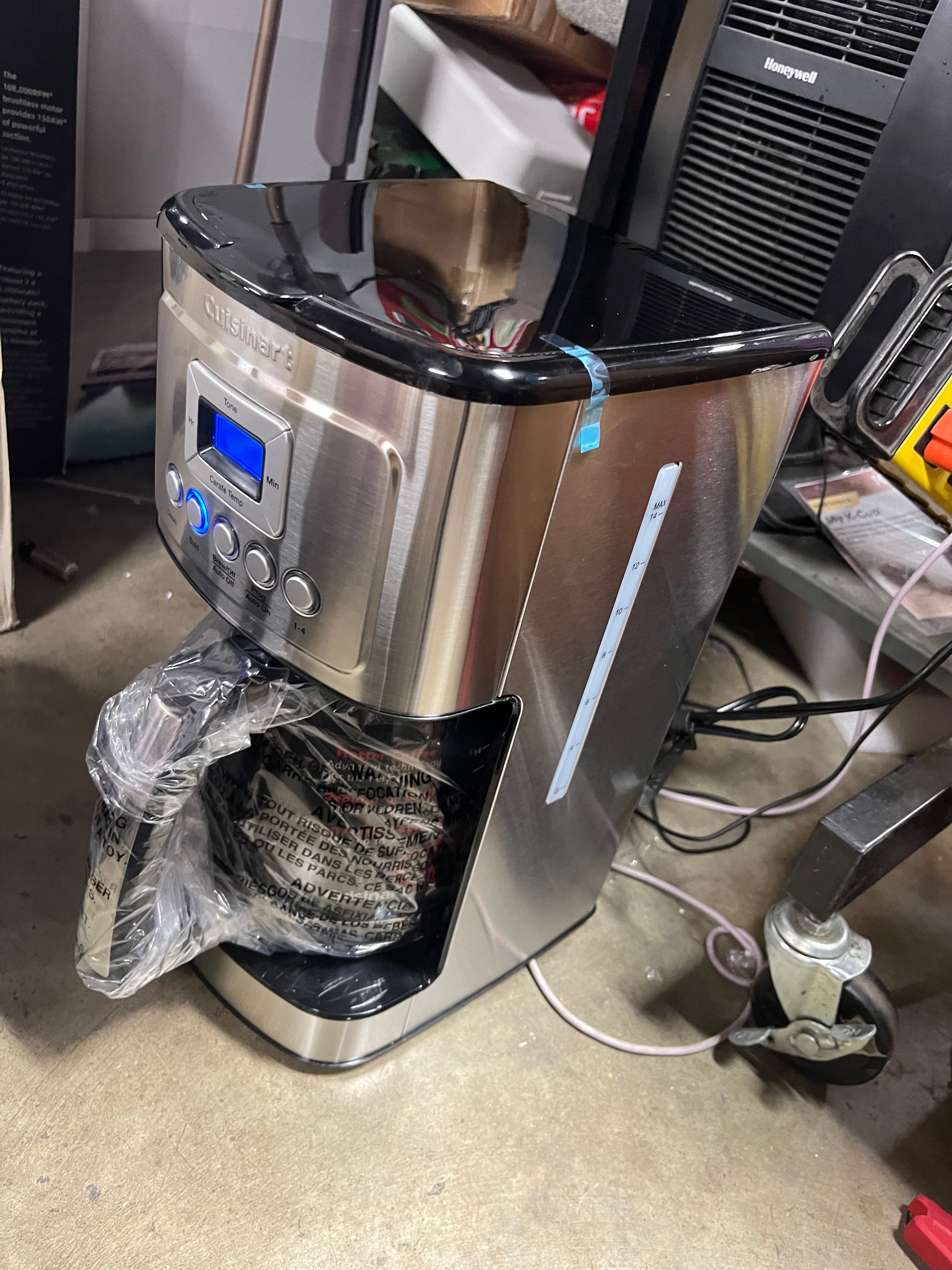 14 Cup Programmable Coffeemaker Stainless Steel