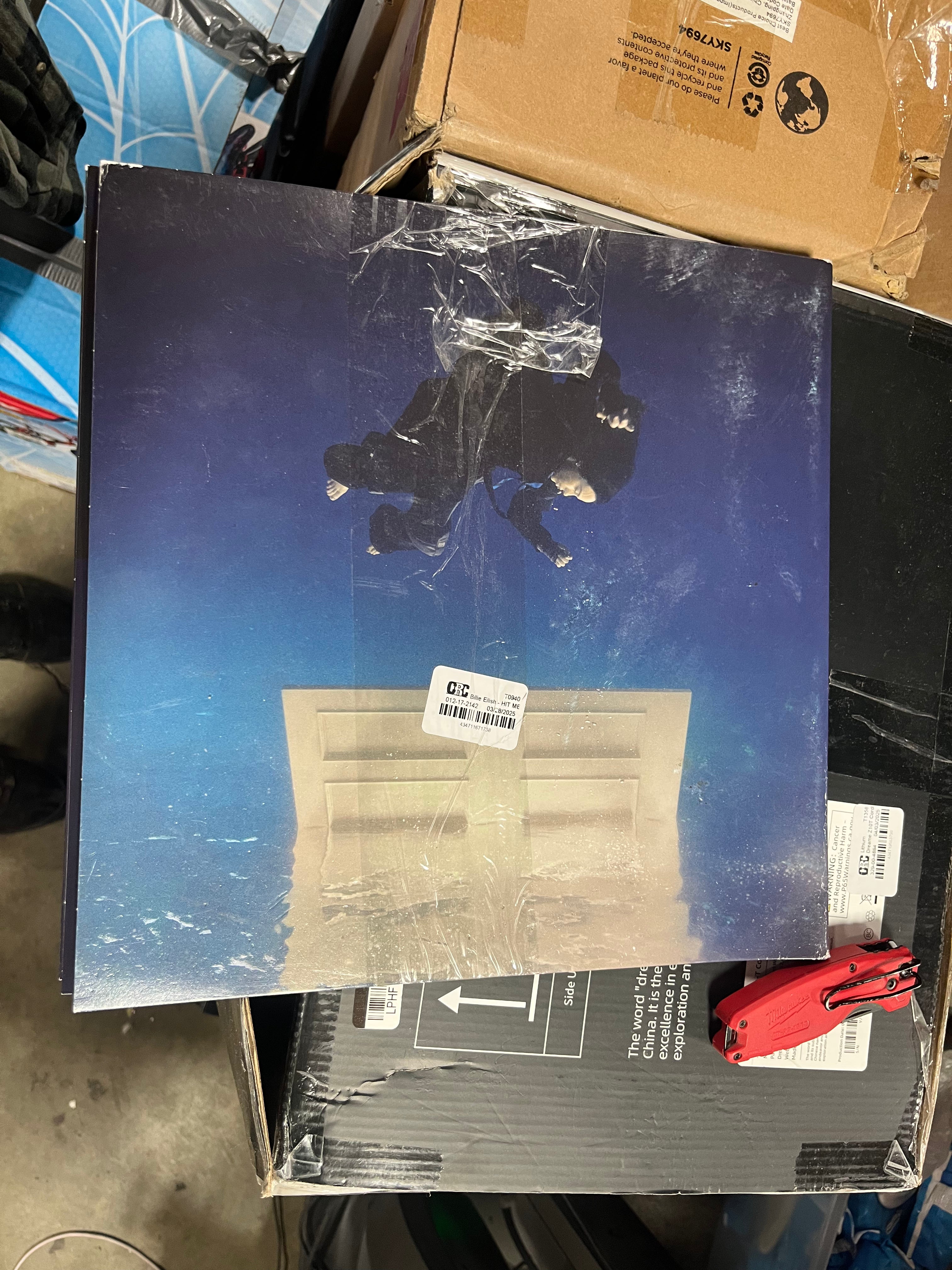 Billie Eilish - HIT ME HARD AND SOFT (Vinyl) (Eco-mix Yellow) with Poster
