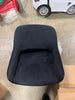 Set of 2 Daniella Metal/Velvet Barstools