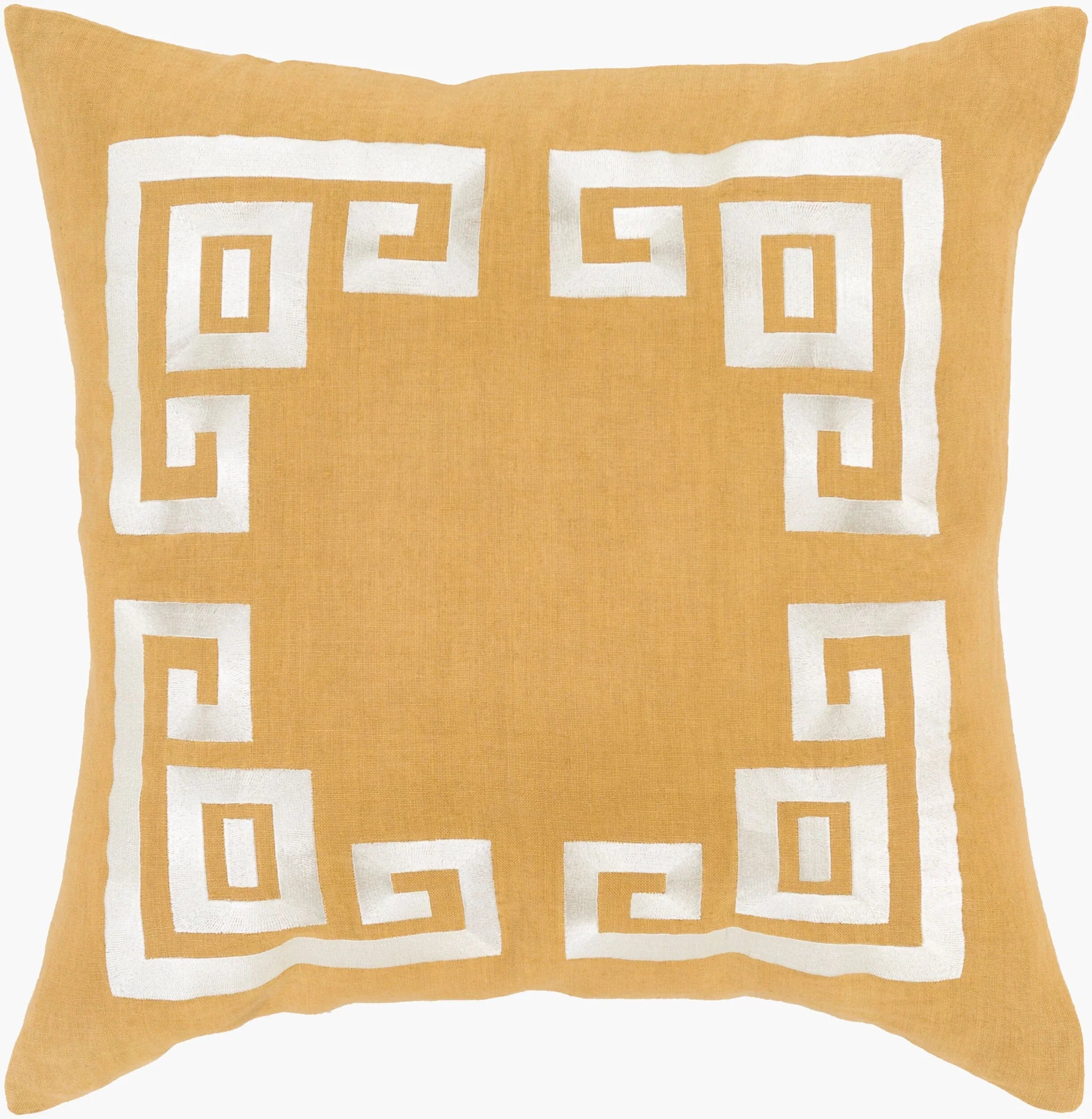 Milo Luxurious 18"L x 18"W Accent Pillow SHOWROOM ITEM