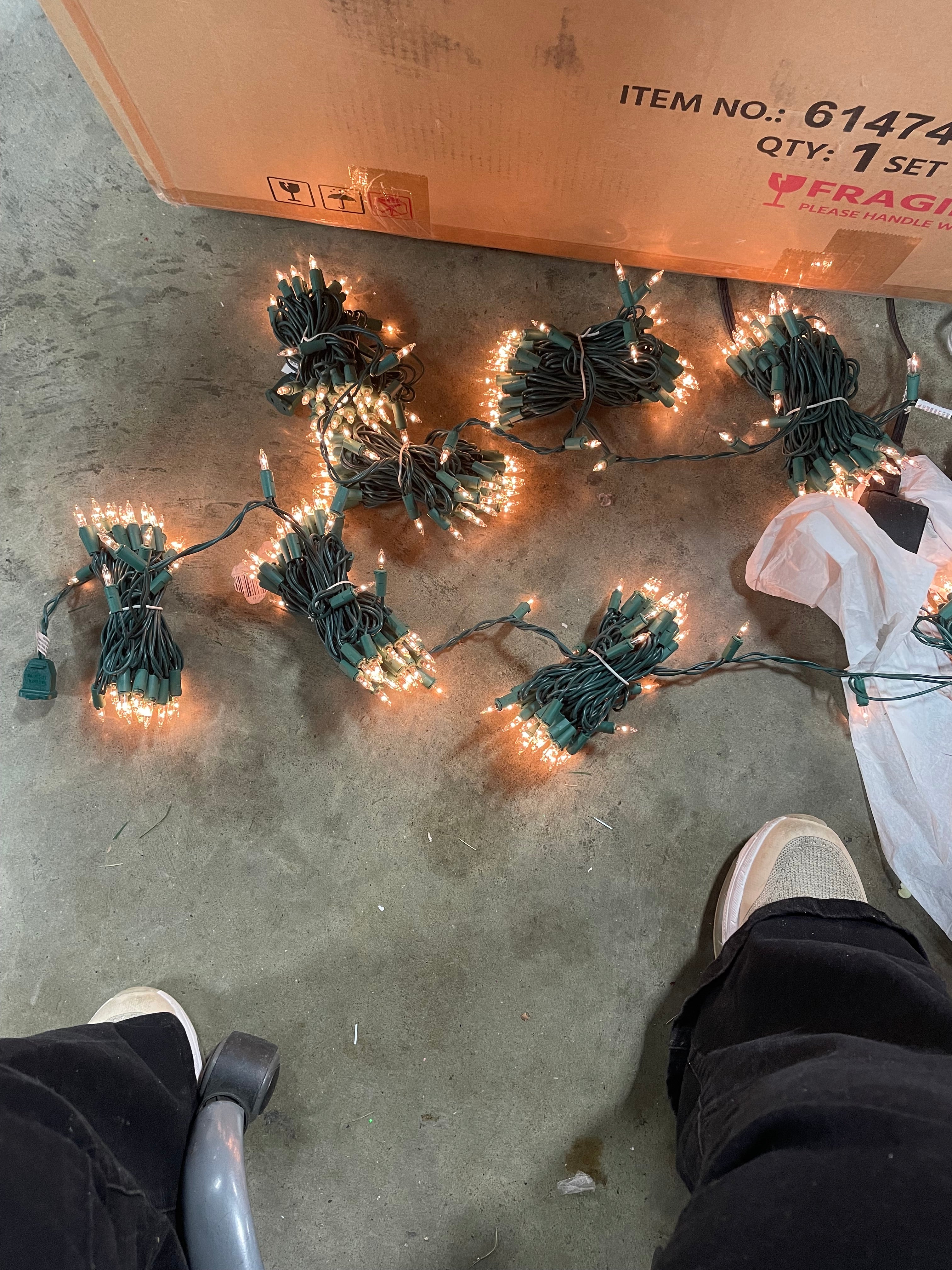 150 Count Clear Christmas String Lights, final cut