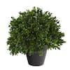 10 in. Boxwood Topiary Artificial Plant