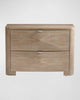 Aventura 2-Drawer Nightstand