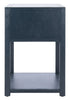 Yudi 1 Drawer 1 Shelf Nightstand - Navy