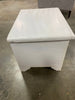 2-Drawers Antique White Wooden Nightstand