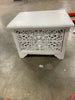 2-Drawers Antique White Wooden Nightstand