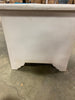 2-Drawers Antique White Wooden Nightstand
