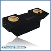 Black Dual Sealed Sub Box, Fits 82-92 Chevy Camaro