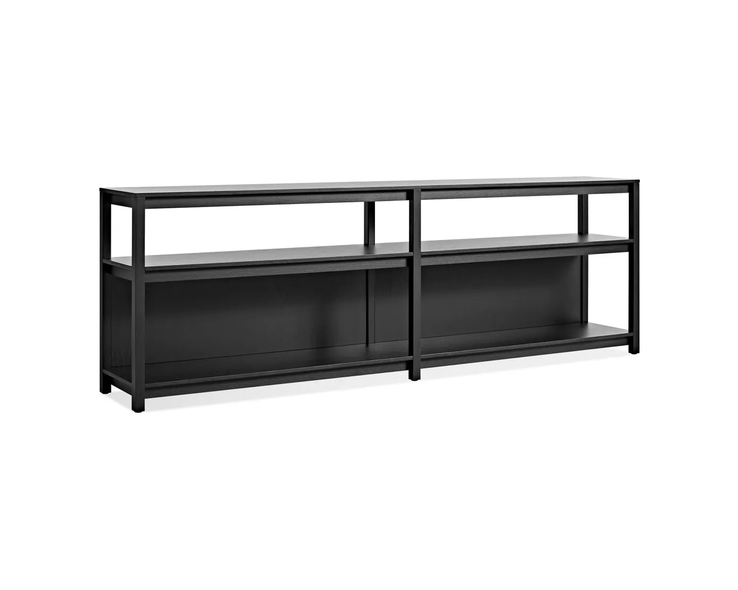 Blu Dot Open Plan Long and Low Bookcase