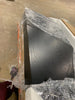 Black/Brass Large Rectangle Wood Coffee Table