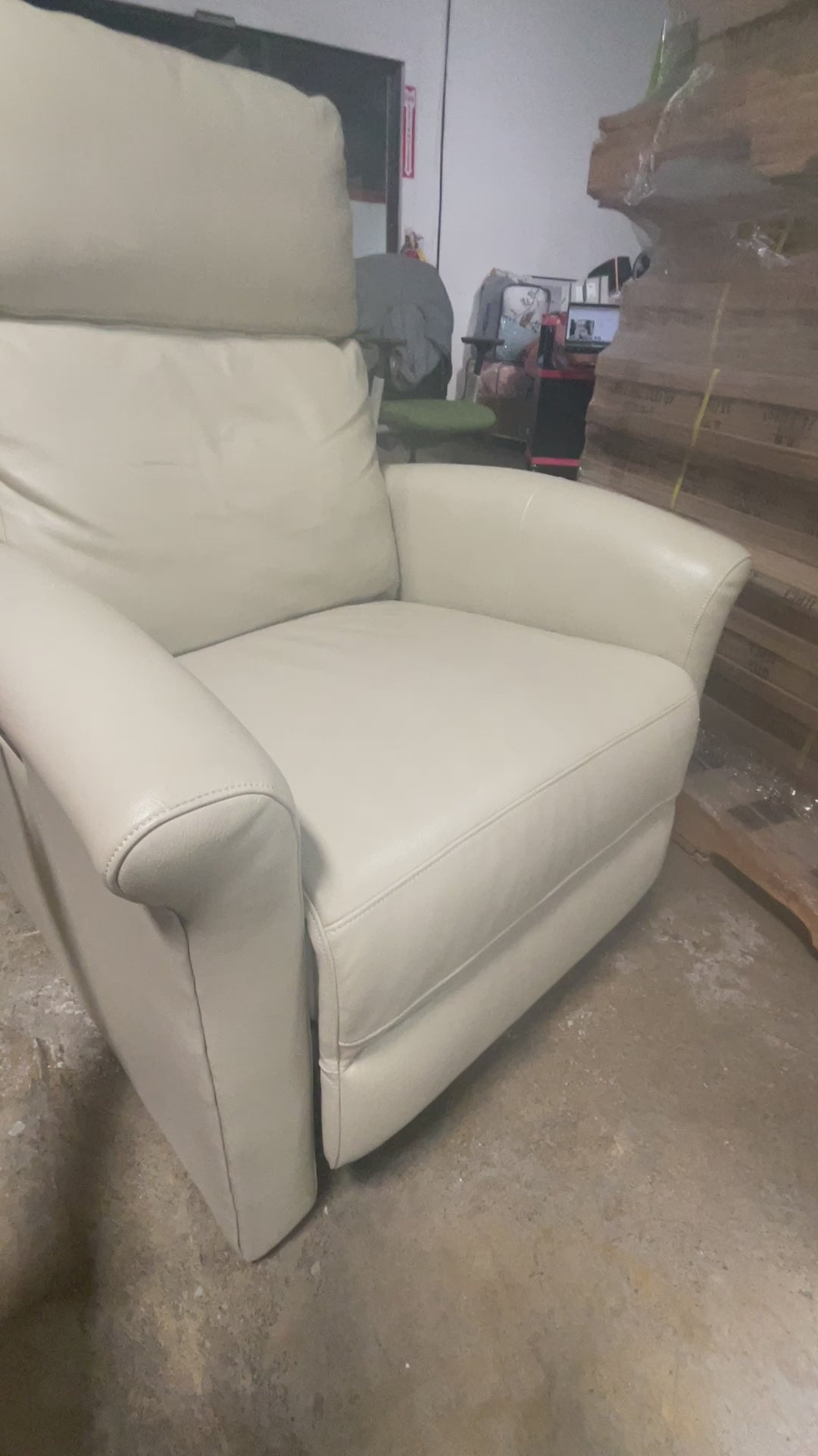 Harrami Leather Power Recliner