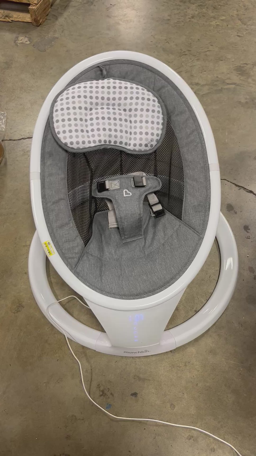 Bluetooth Enabled Baby Swing