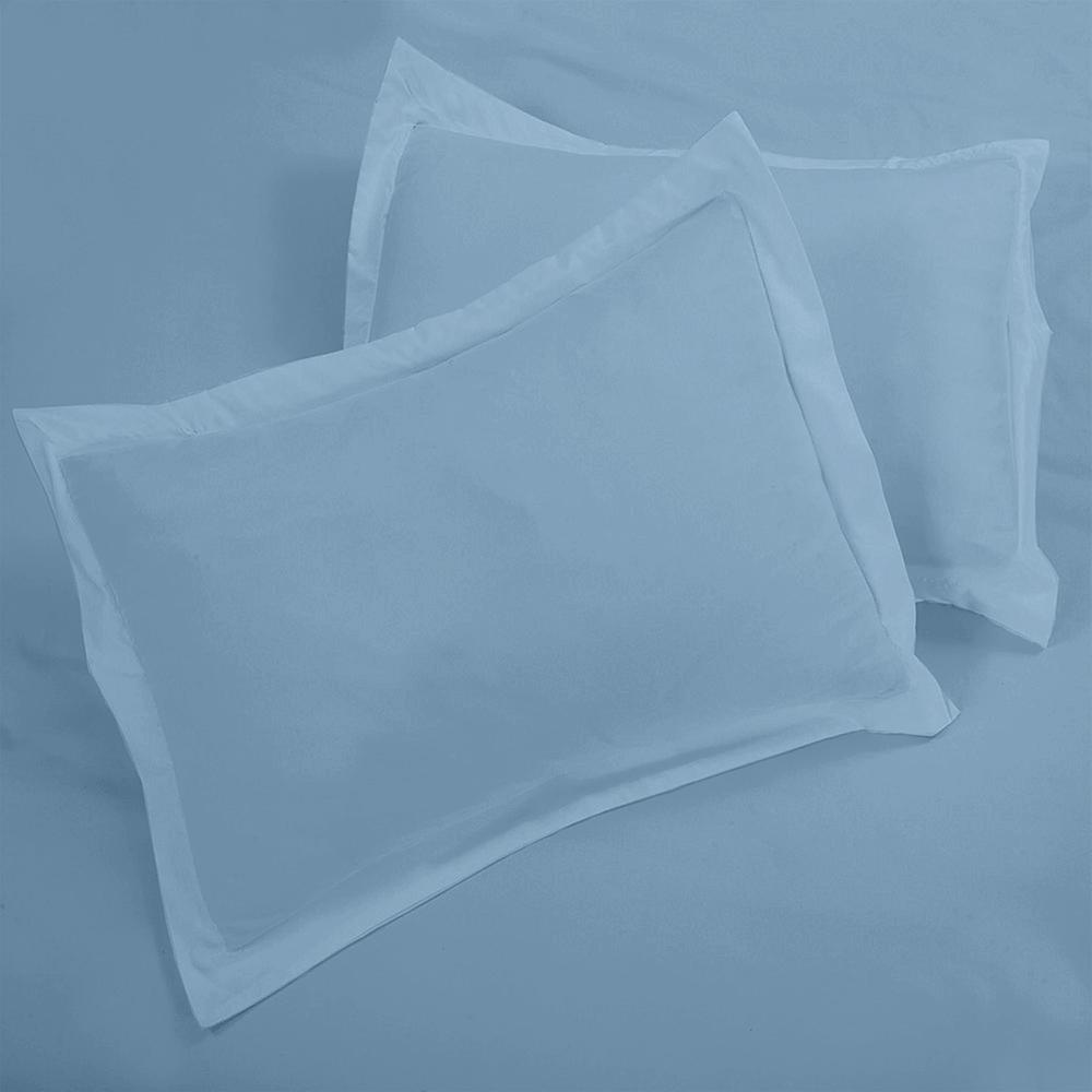 Lake Blue Duvet Cover Queen Size - 3 Piece Zipper Closure