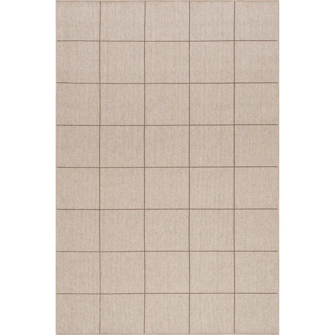 Calandra Checkered Machine Washable Area Rug 4x6