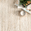 Rigo Hand Woven Farmhouse Jute Area Rug 3'x5'