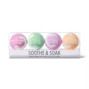 Soothe & Soak SET OF 4 Bath Bombs, final cut