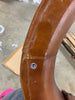 Avery armchair - Leather and steel