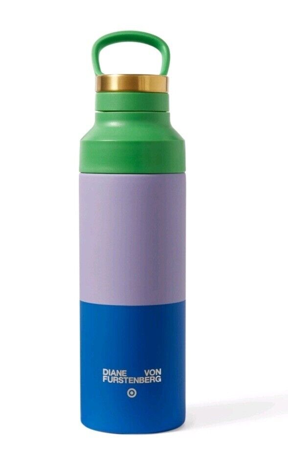 DVF Water Bottle Diane Von Furstenberg For Target Color Block, final cut