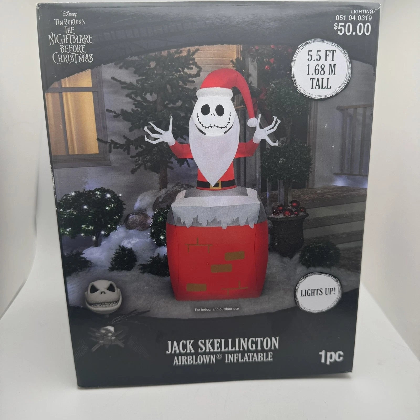 Jack Skellington Airblown Inflatable Nightmare Before Christmas, final cut