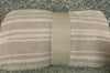 Square Pattern Chenille Woven Throw Blanket Beige