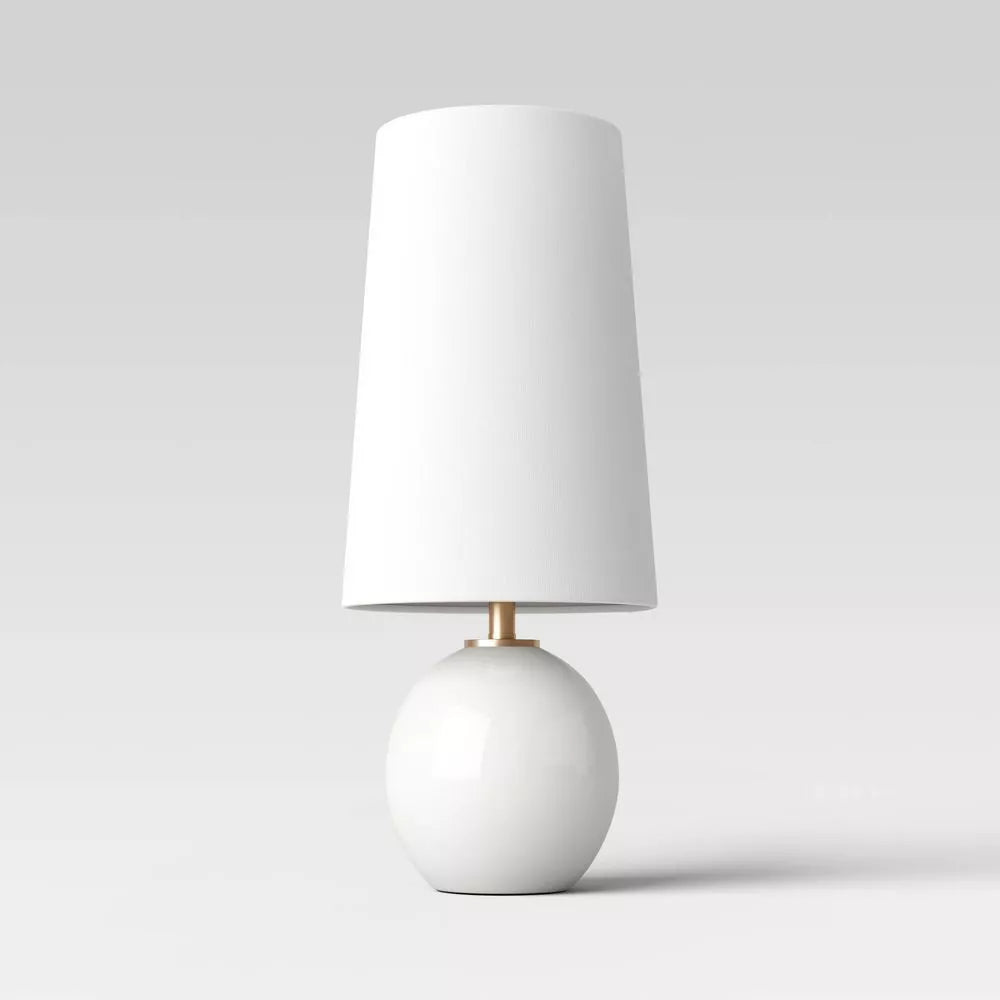 Marble Table Lamp Off-White