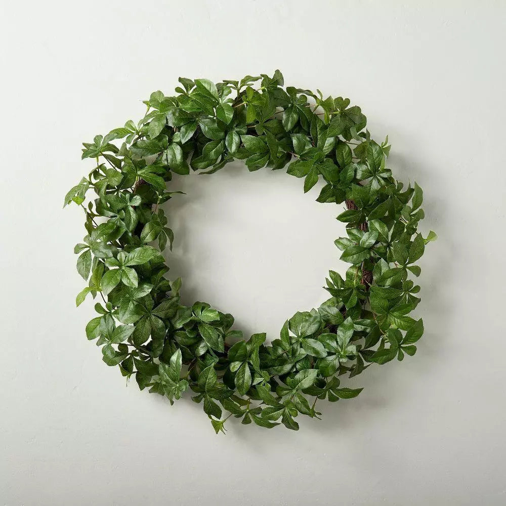 Faux Gypsophila Wreath