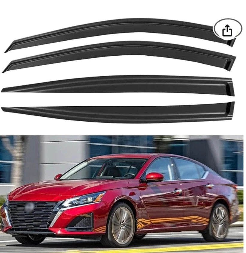 Window Visor Rain Guards 2019-2025 Nissan Altima Out-Channel Window Vent Wind