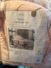 8pc Queen Luxe Velvet Comforter Set - Salmon Pink