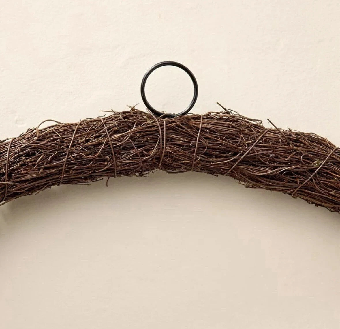 Artificial Cedar Wreath w/Bells & Ribbon, final cut