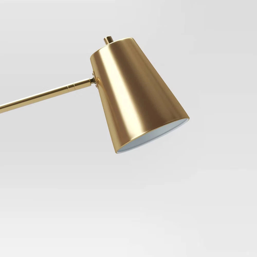 Cantilever Floor Lamp Brass