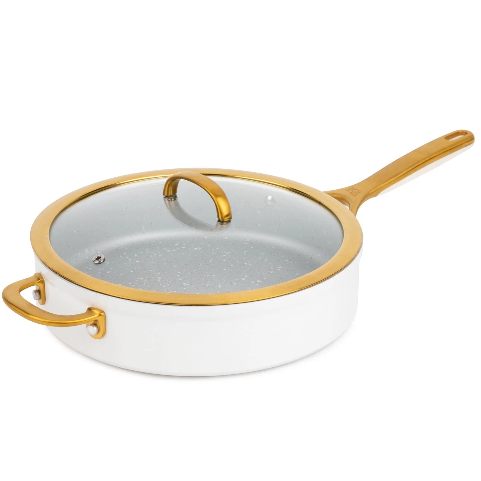 Thyme & Table Non-Stick Supreme Saute Pan, Cream