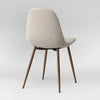 1 Piece Copley Dining Chairs Light Gray