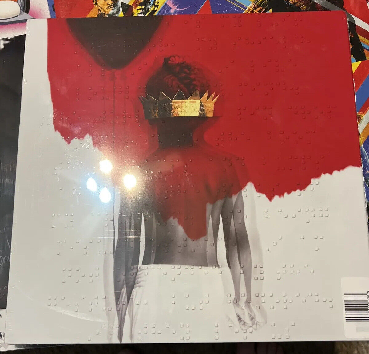 2 Albums!!! Rihanna Vinyl Lot Anti Target Excl Red LP & Good Girl Gone Bad RARE