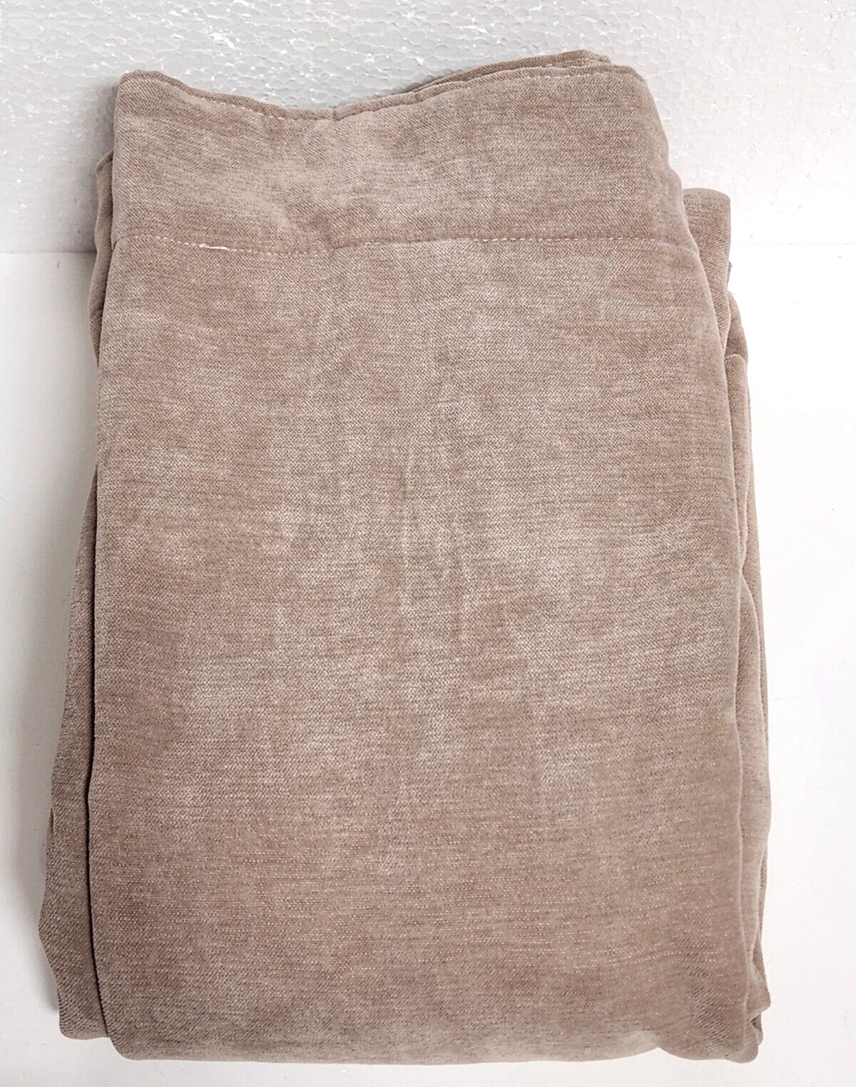 1 Panel Blackout Matte Velvet Window Curtain Panel Dull Pink