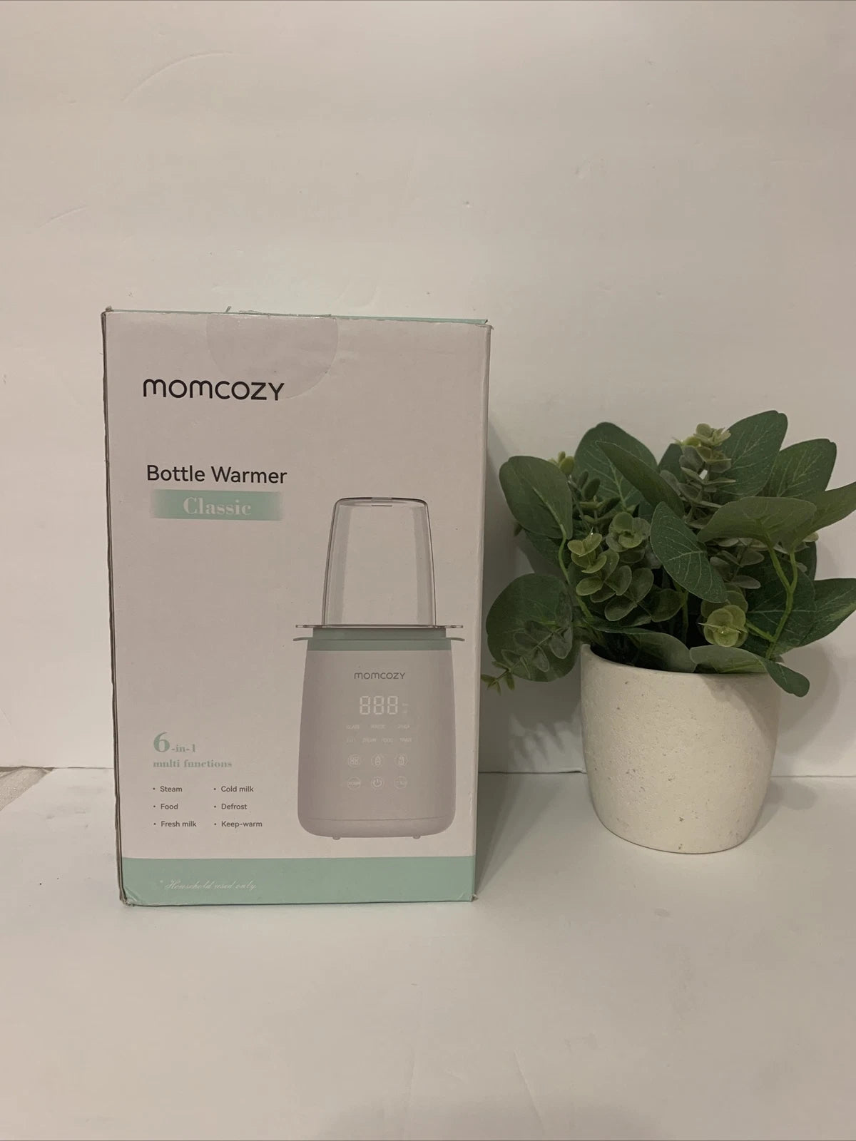 White Green Temperature Control Multifunctional Baby Bottle Warmer