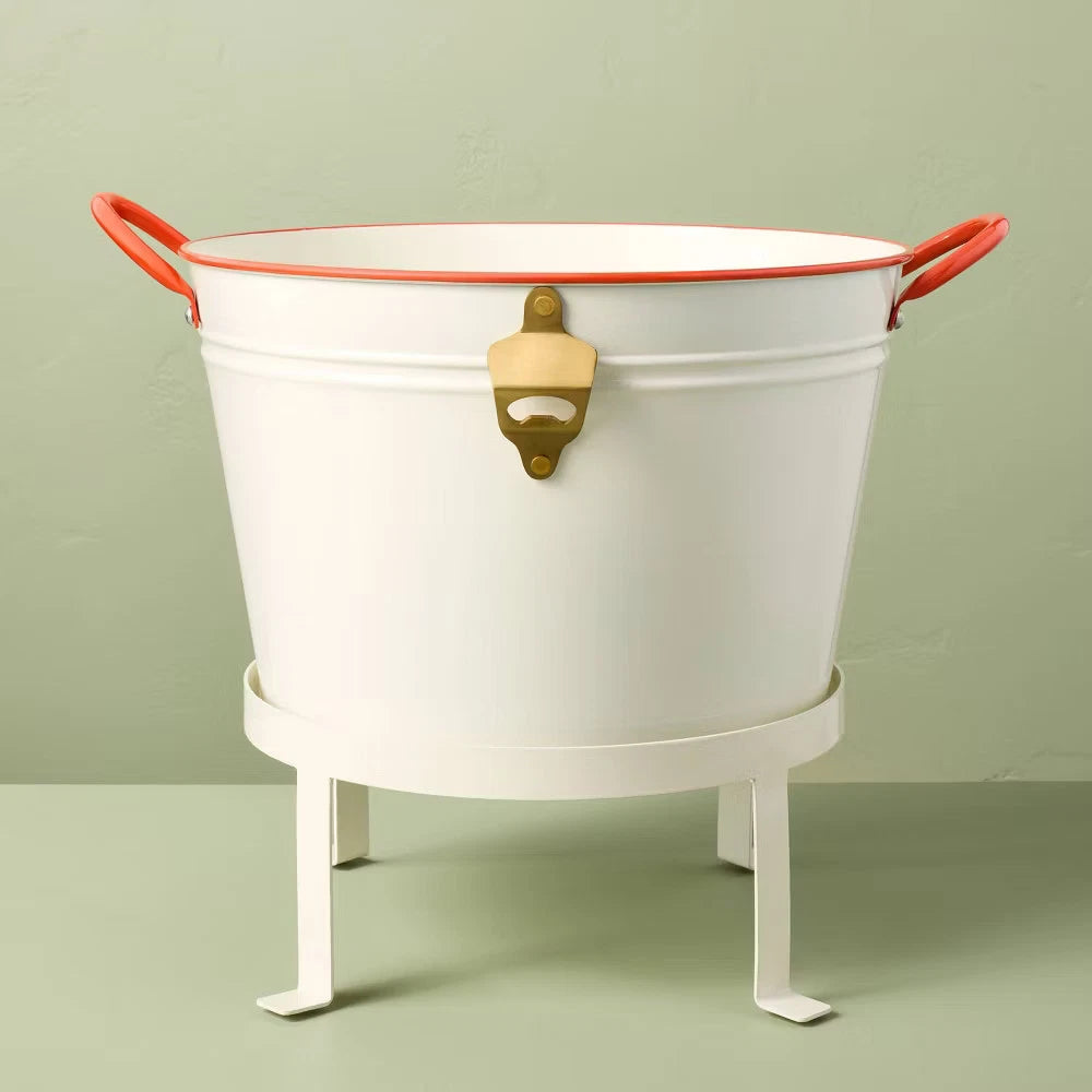 Beverage Tub Stand Cream