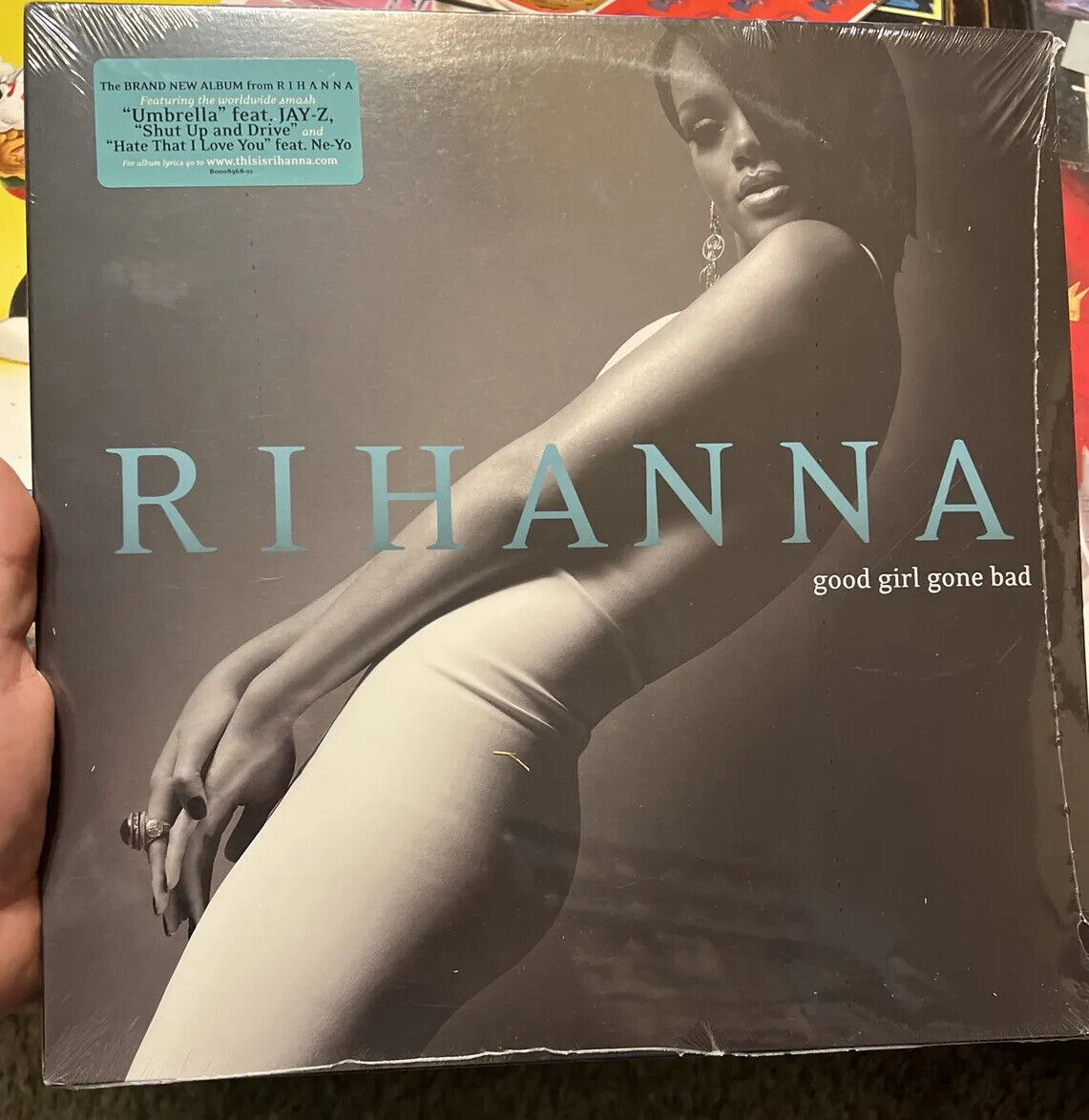 2 Albums!!! Rihanna Vinyl Lot Anti Target Excl Red LP & Good Girl Gone Bad RARE