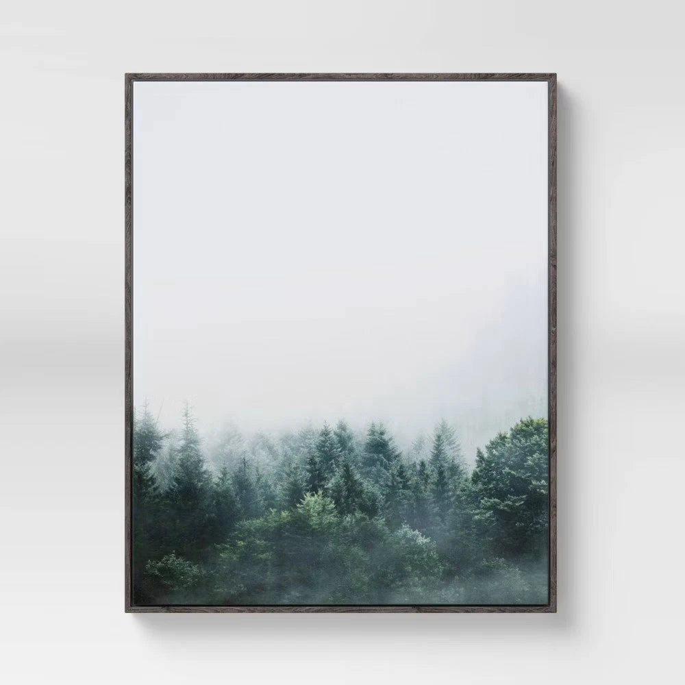 Threshold Wall Art Canvas Landscape Minimalist 24"x30" - SHOWROOM ITEM