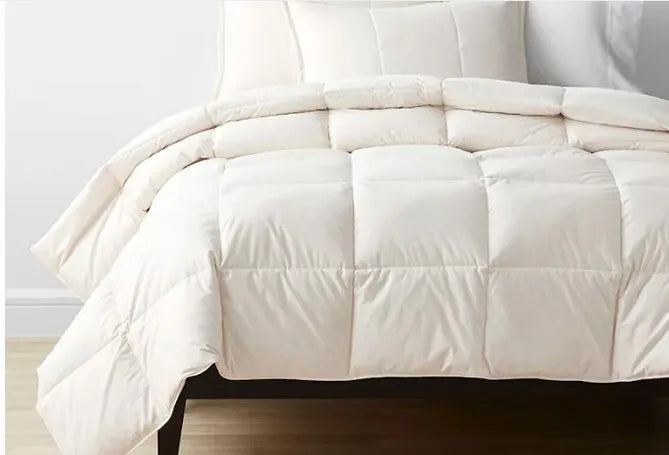 Premium LoftAIRE Down Alternative Light Warmth Comforter - Ivory, Quee ...