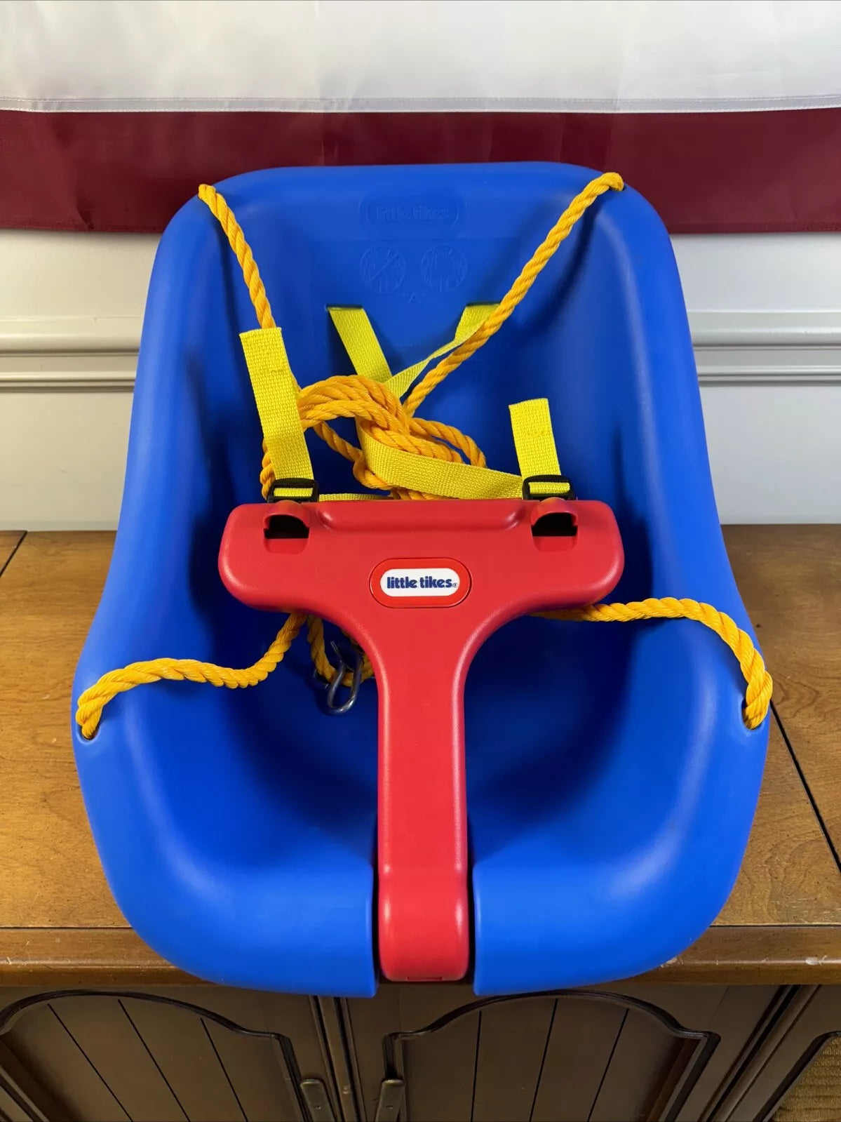 Snug 'n Secure Blue Swing with Adjustable Straps, 2-in-1