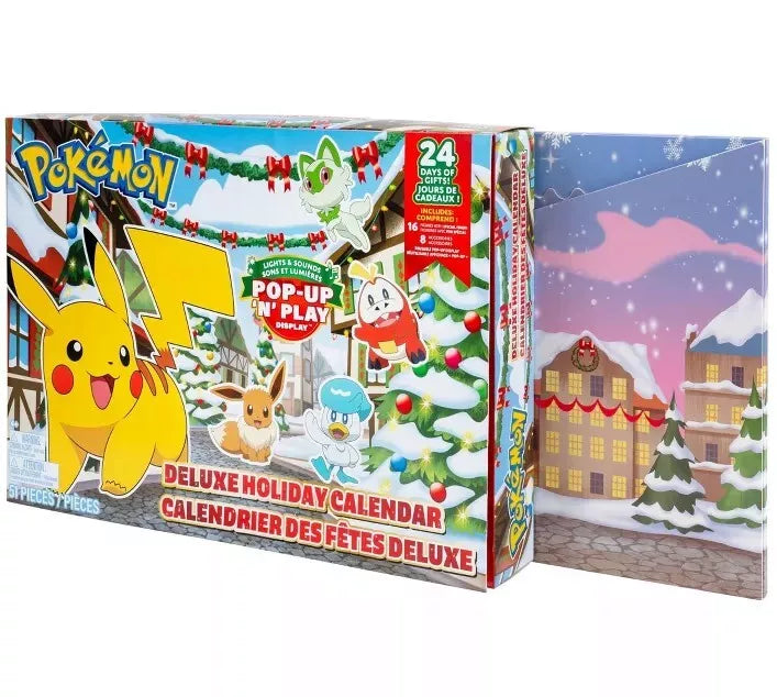 2024 DELUXE Holiday Advent Calendar [16 Figures & 8 Accessories]