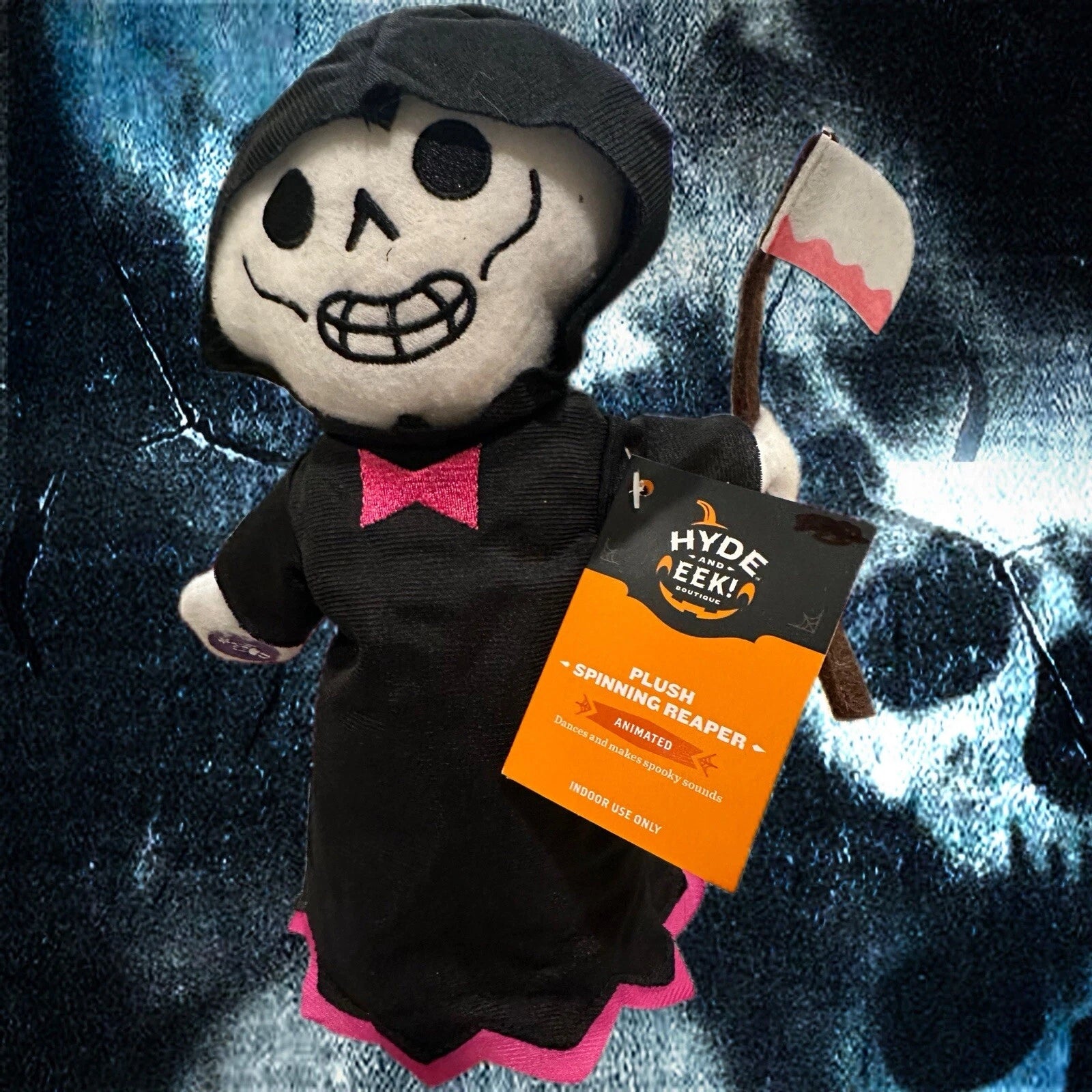 Boutique Plush Spinning Reaper Animated