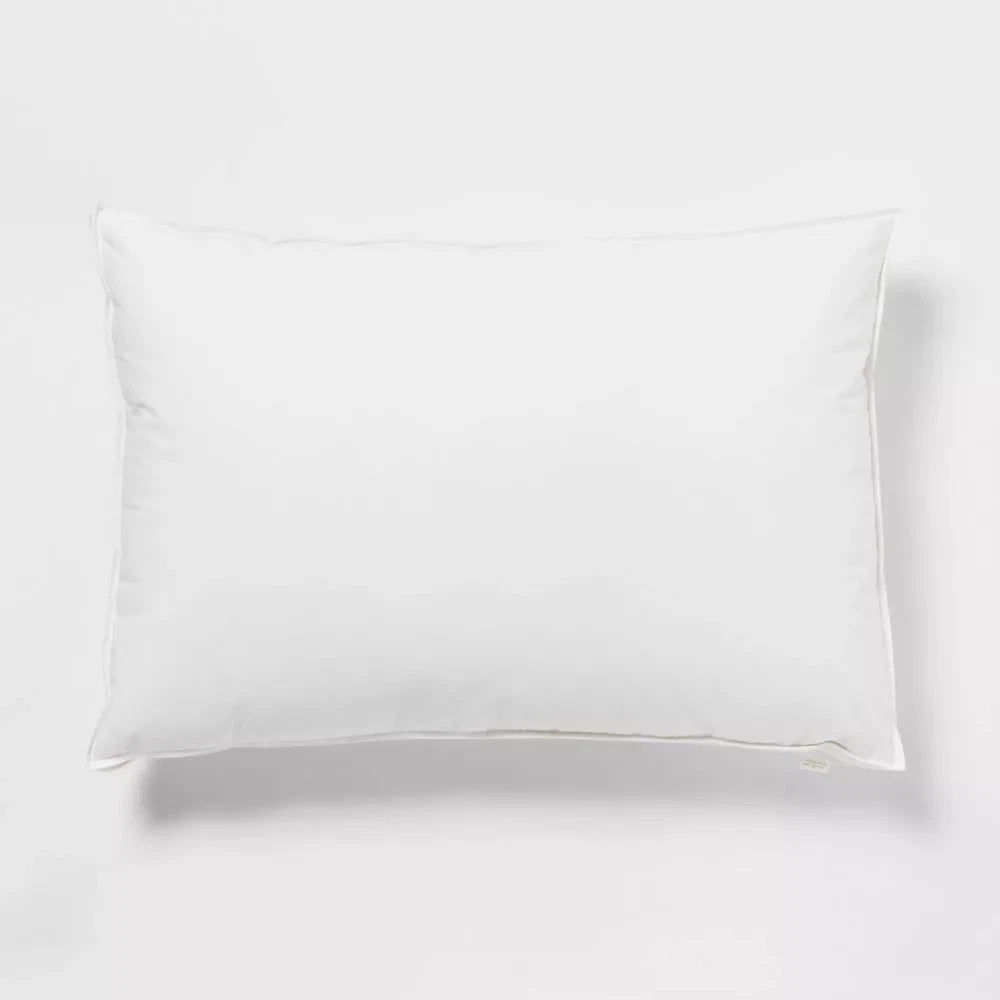 Down & Feather Blend Bed Pillow Stain Release, King