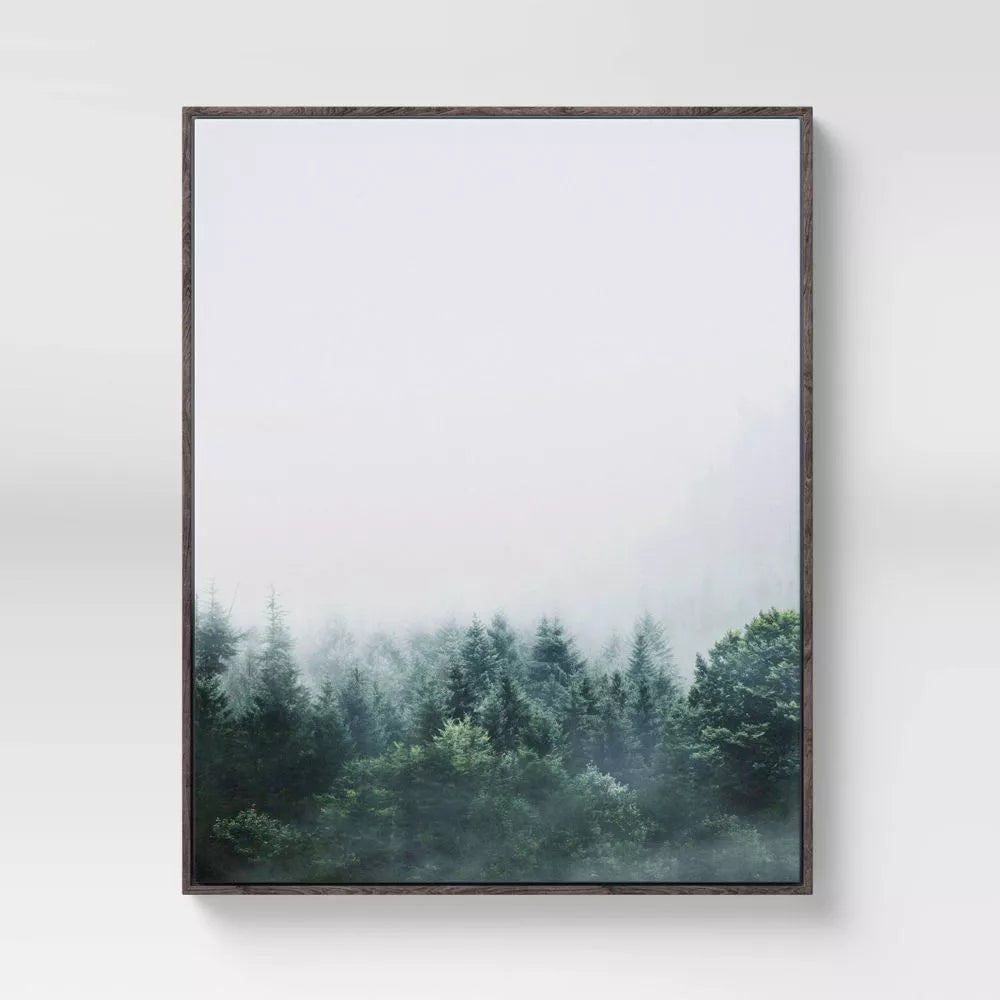 24" x 30" Mystic Forest Framed Canvas SHOWROOM ITEM